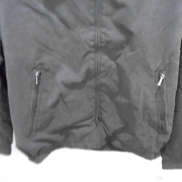 Men's Black London Fog Zip Front Golf Jacket Windbreaker-Size-LT-NWT - Picture 8 of 9